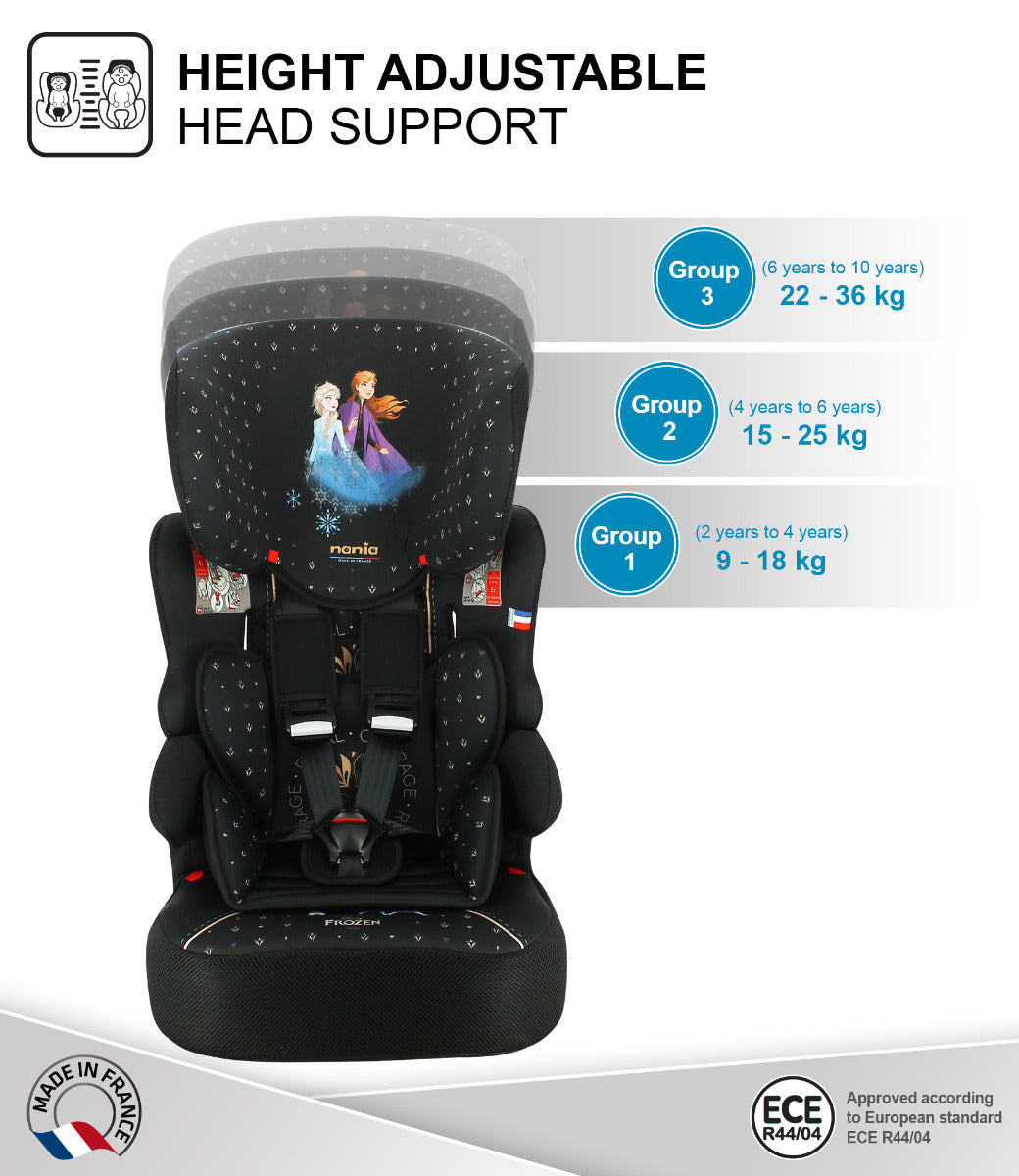 Nania Beline Frozen Royal Courage Grey Carseat Nania Yallatoys