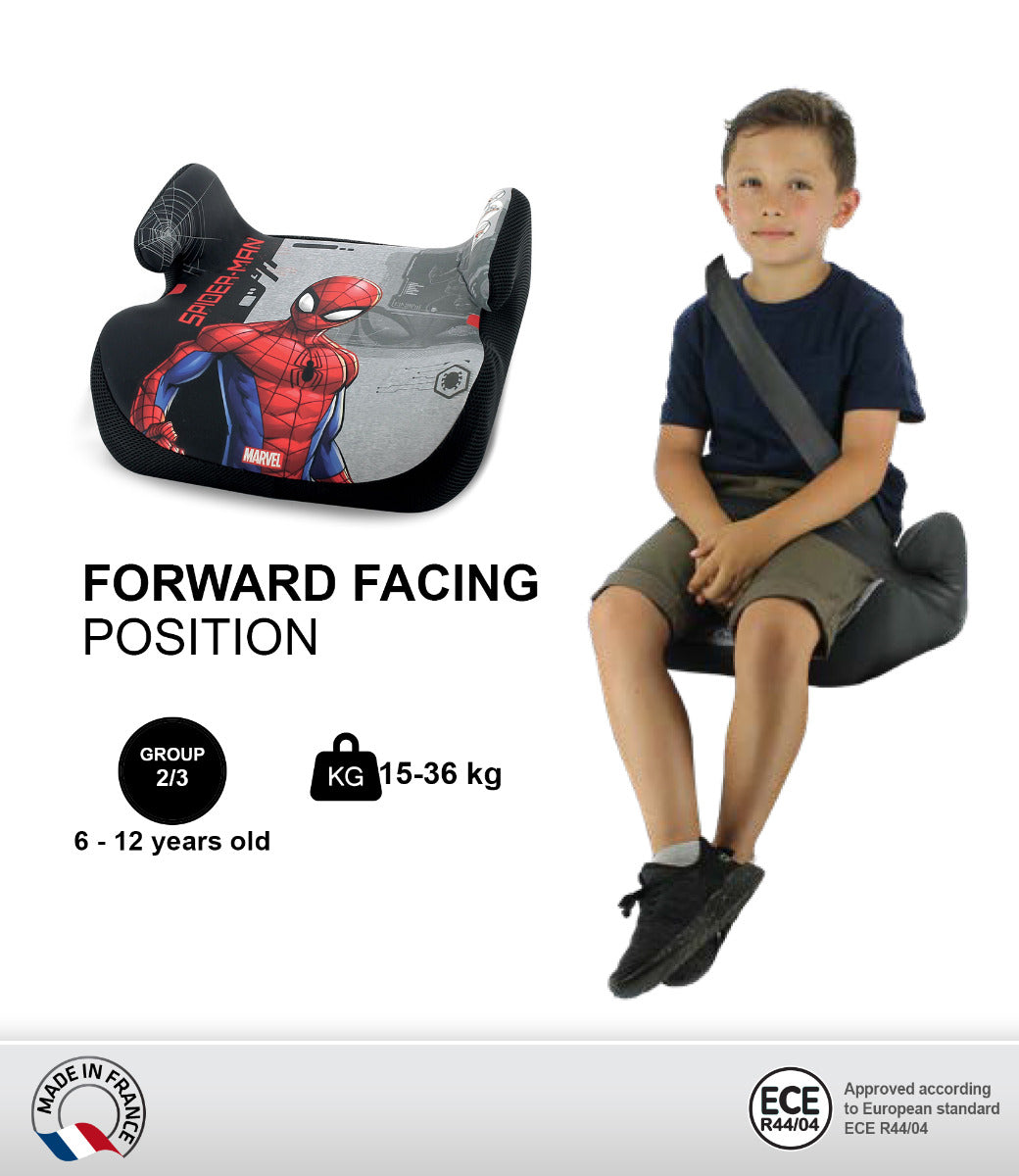 Nania Topo Kids Booster Car Seat Spiderman Nania Yallatoys