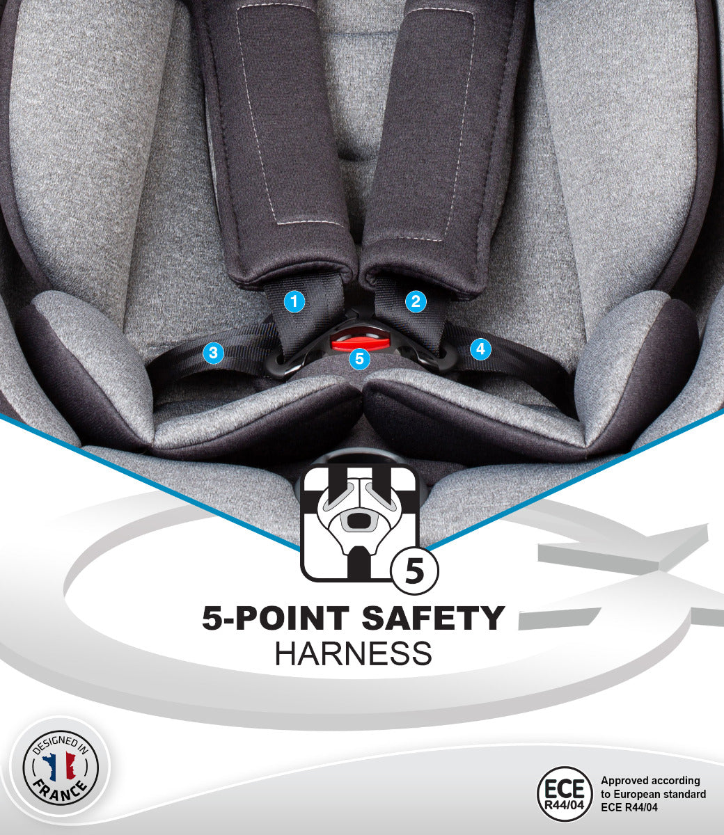 Nania One360 Degree Rotation Convertible Car Seat with Isofix Nania Yallatoys