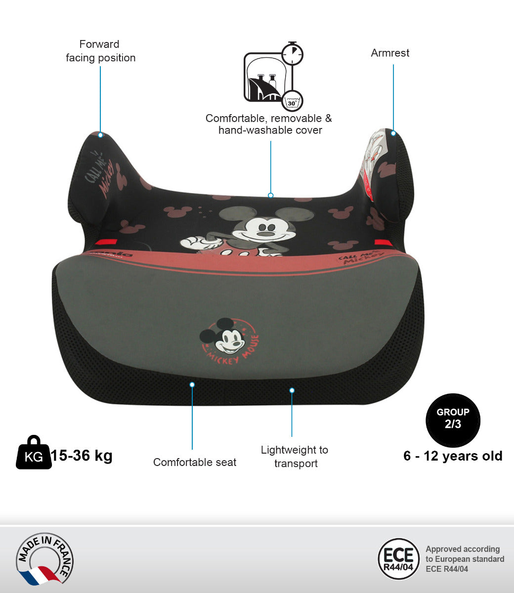 Nania Topo Kids Booster Car Seat Mickey Nania Yallatoys