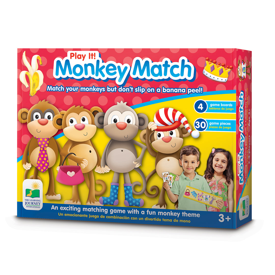 Buy The Learning Journey Play It Game Monkey Match | Yallatoys.com