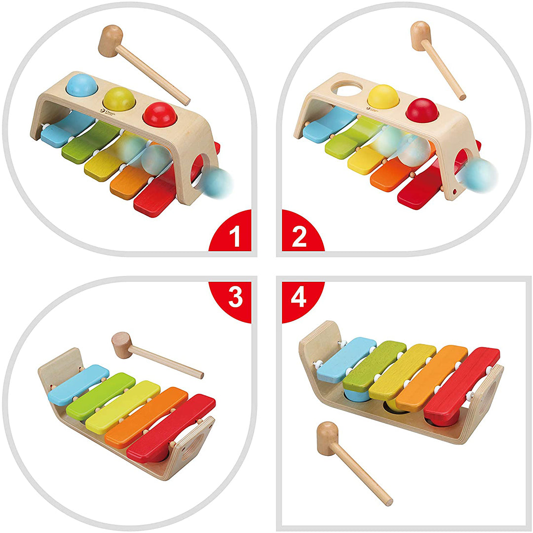 Buy Classic World 2 In 1 Pound & Tap Bench | Yallatoys.com