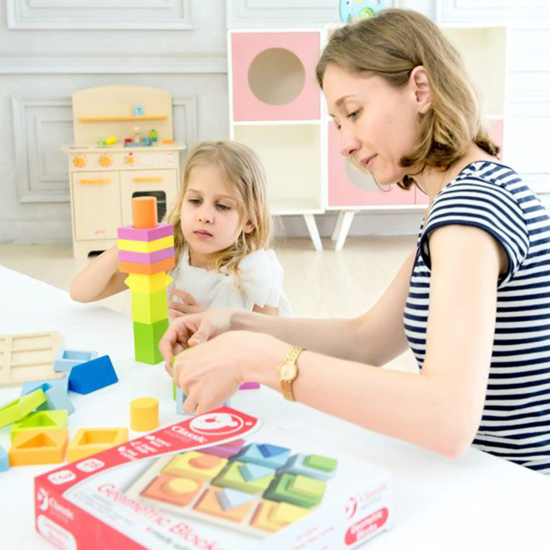 Buy Classic World Geometric Blocks | Yallatoys.com