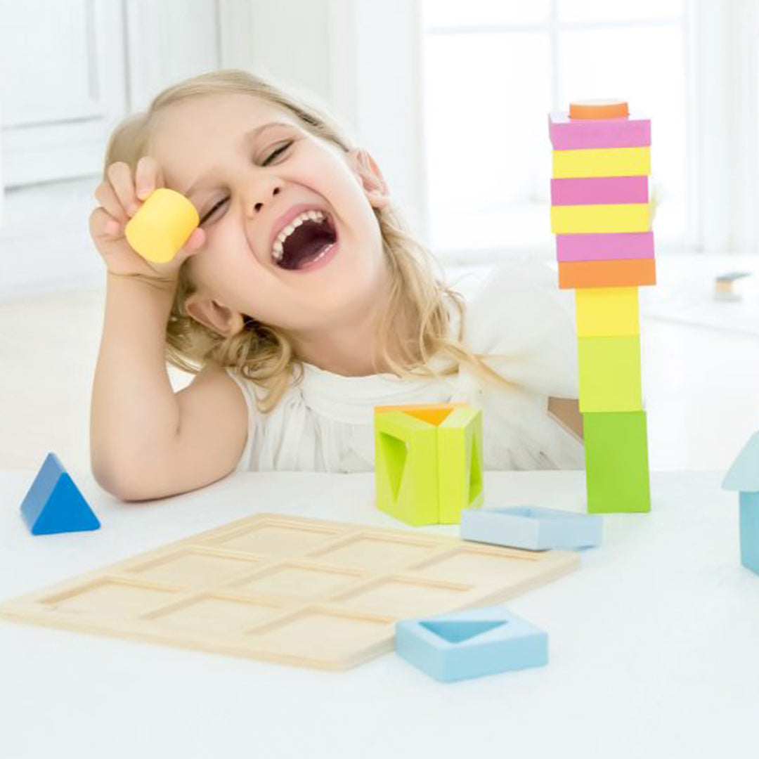 Buy Classic World Geometric Blocks | Yallatoys.com