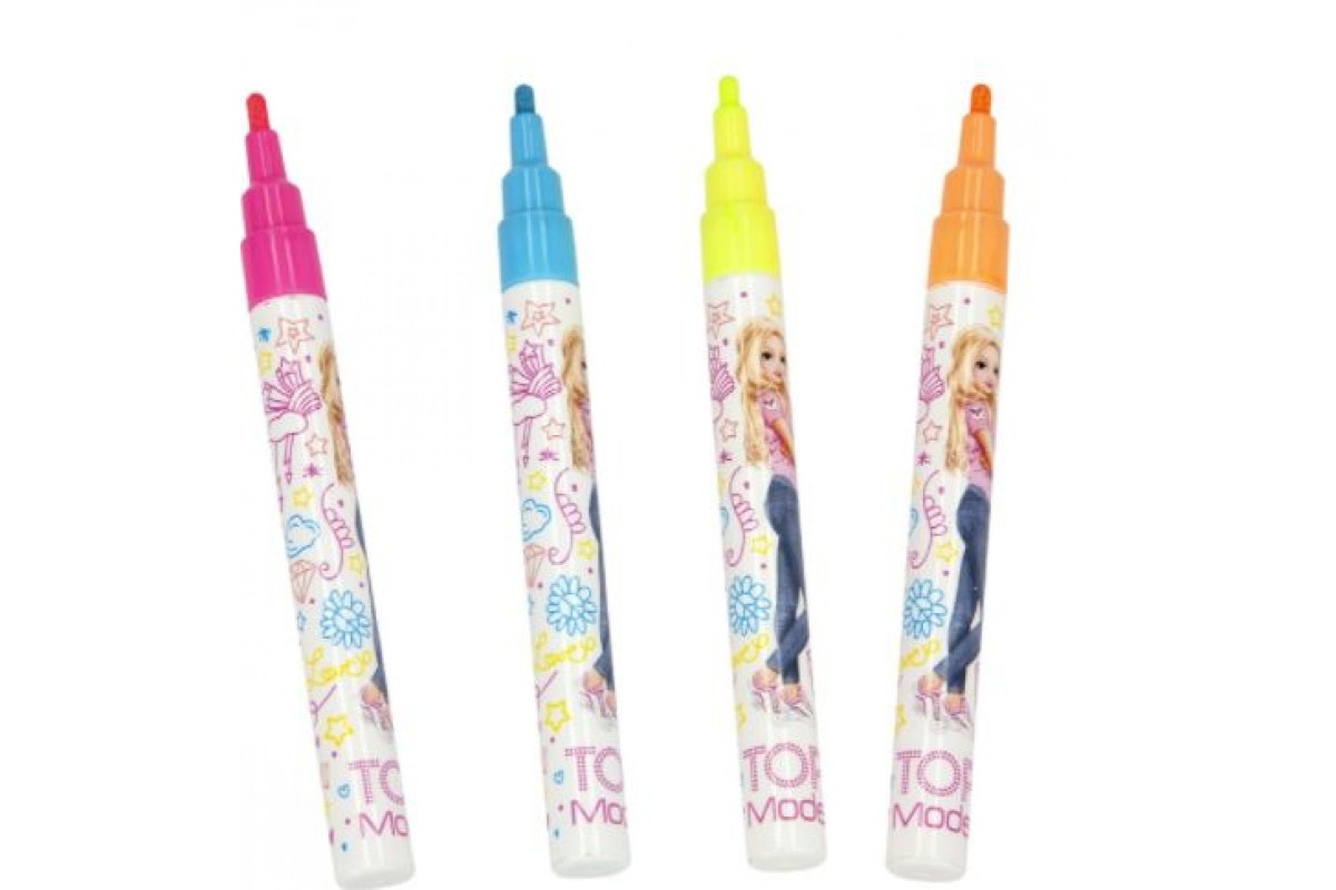 Buy Top Model Neon Deco Marker Set | Yallatoys.com