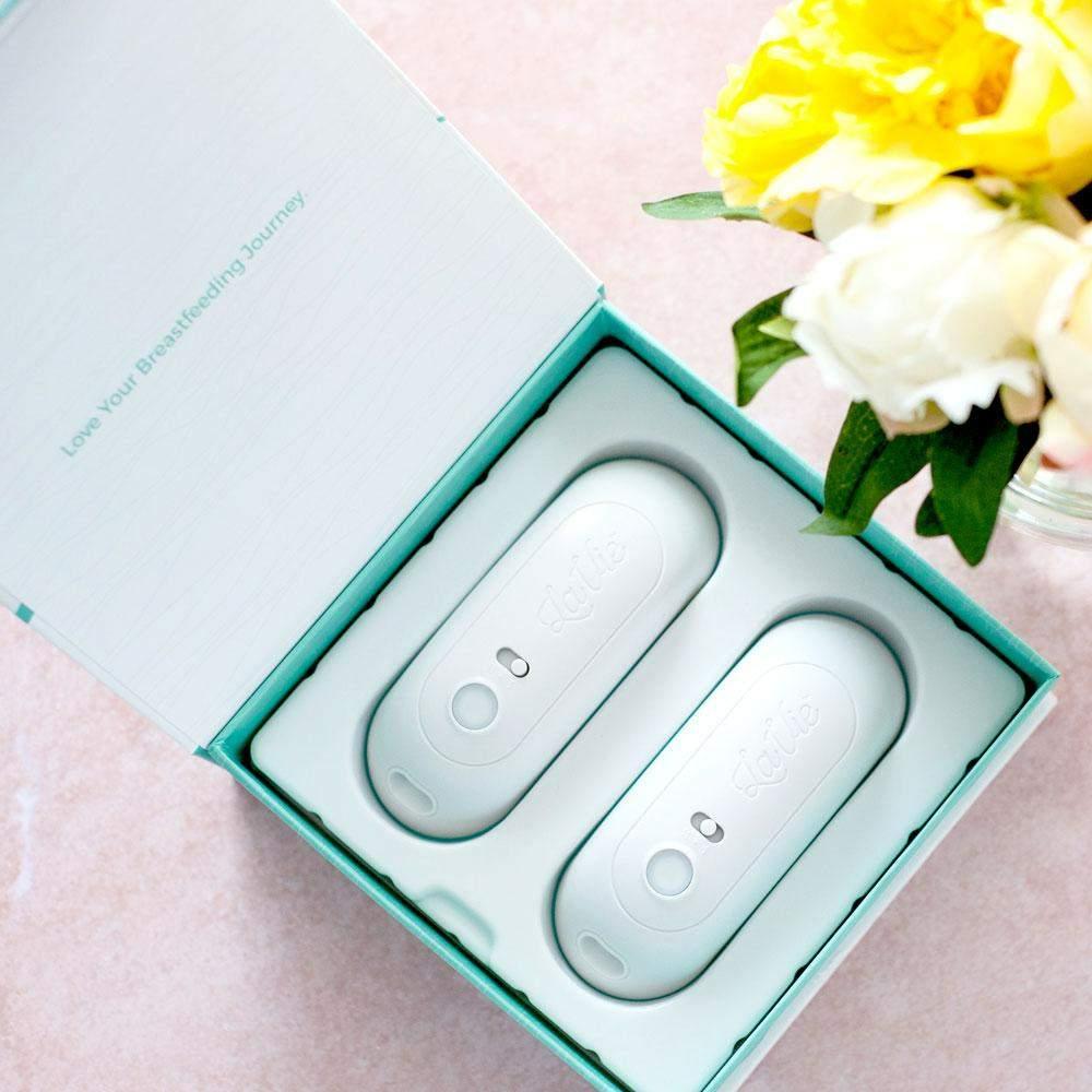 جهاز تدليك الرضاعة من لافي لافي باللون الأزرق المخضر