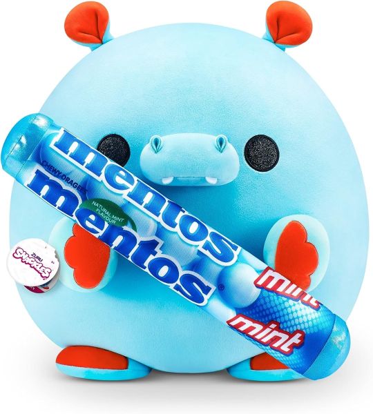 35cm Hippo Holding Mentos Front View