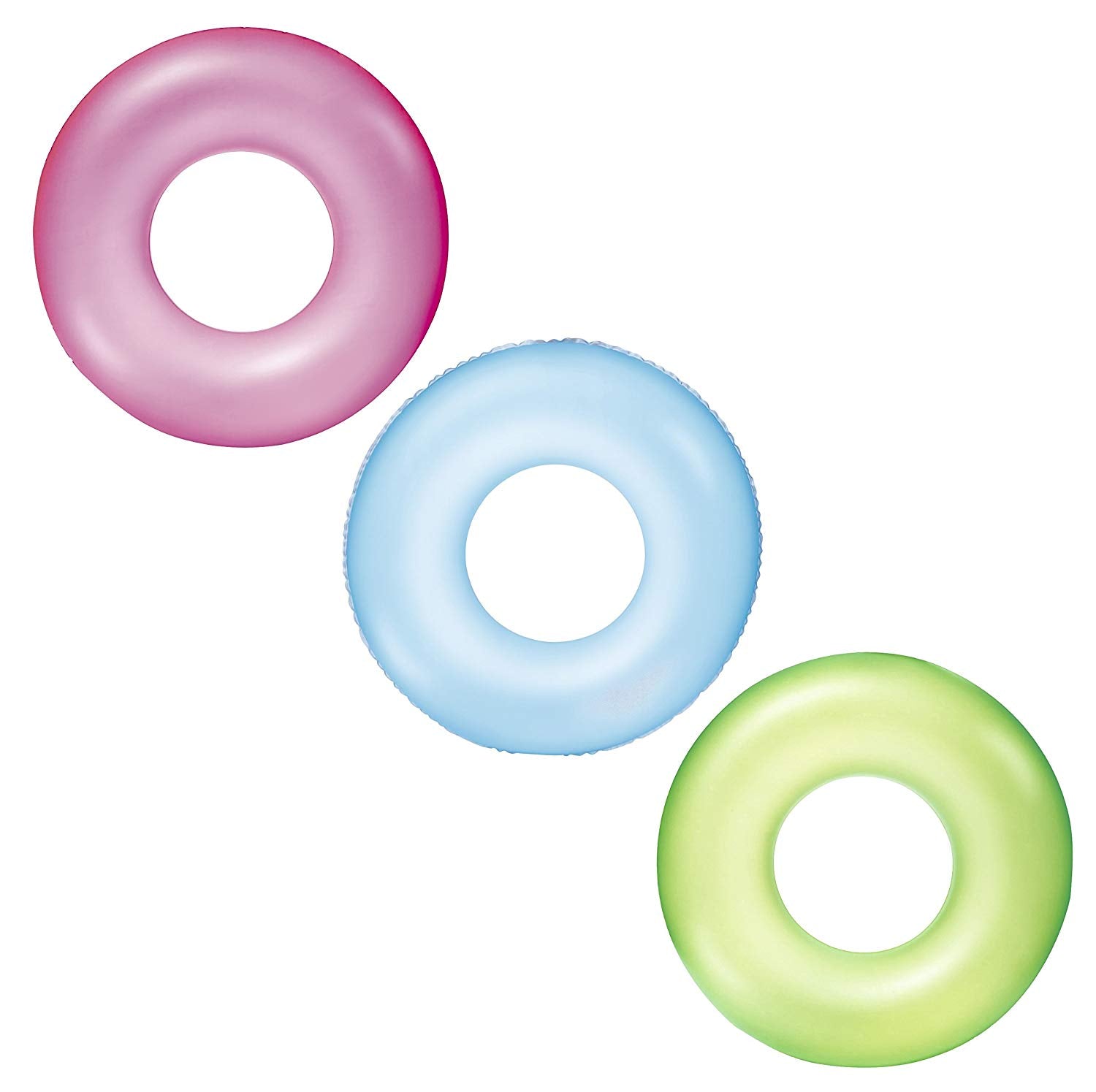 Buy Frosted Neon Swim Ring (Sold Separately Subject to availability) | Yallatoys.com