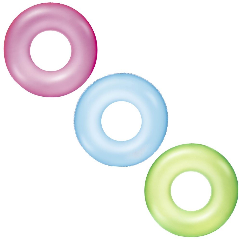 Buy Frosted Neon Swim Ring (Sold Separately Subject to availability) | Yallatoys.com