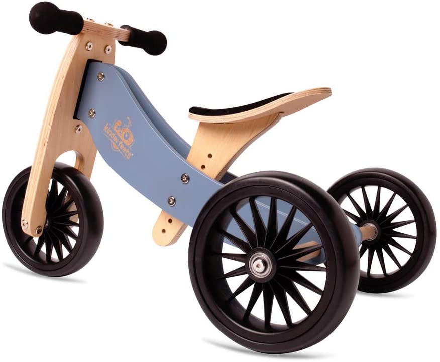 Buy Kinderfeets 2 in 1 Tiny Tot Tricycle & Balance Bike Slate Blue | Yallatoys.com
