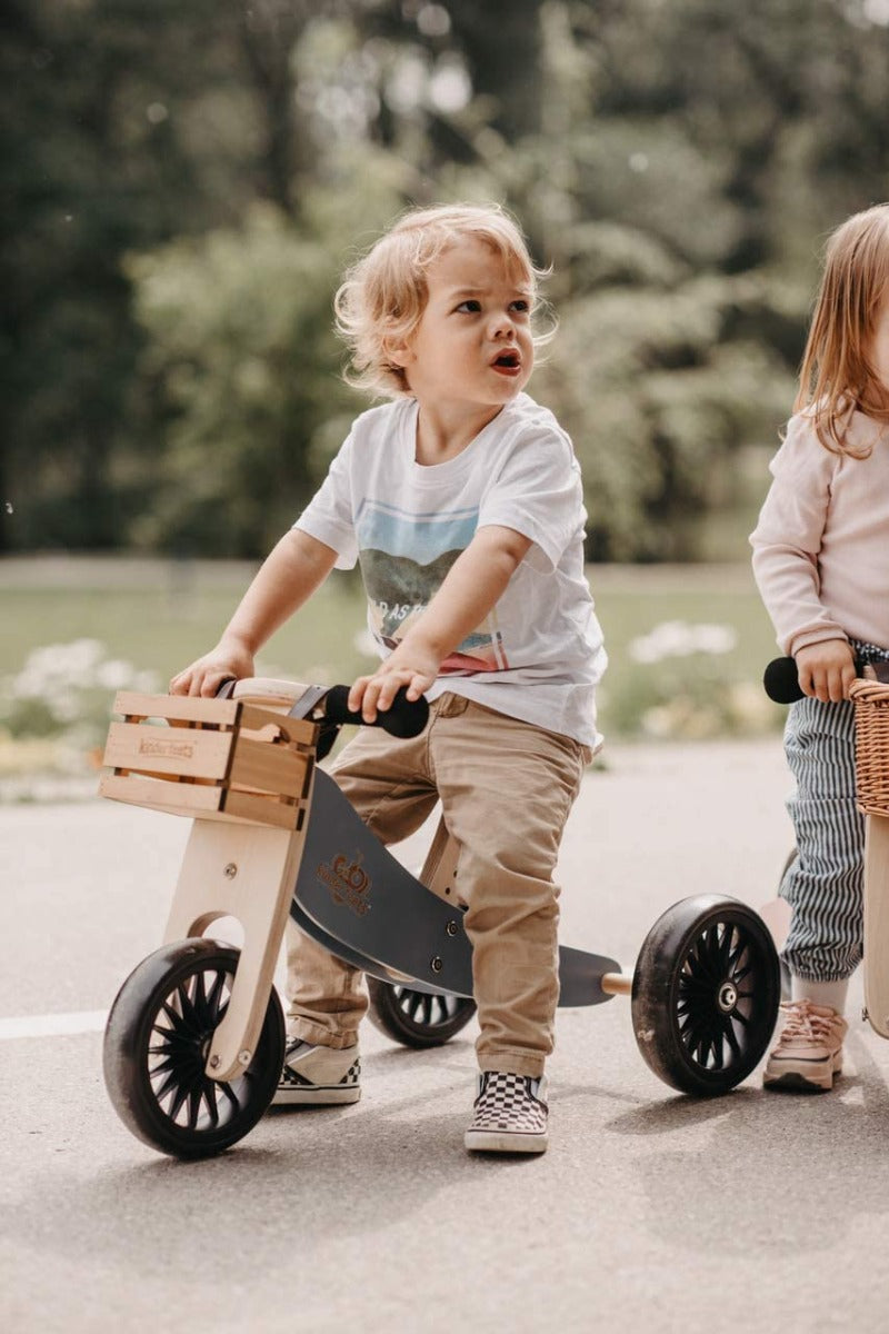 Buy Kinderfeets 2 in 1 Tiny Tot Tricycle & Balance Bike Slate Blue | Yallatoys.com