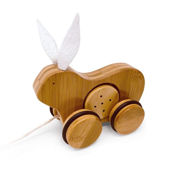 Buy Kinderfeets Push & Pull Rabbit Bamboo | Yallatoys.com