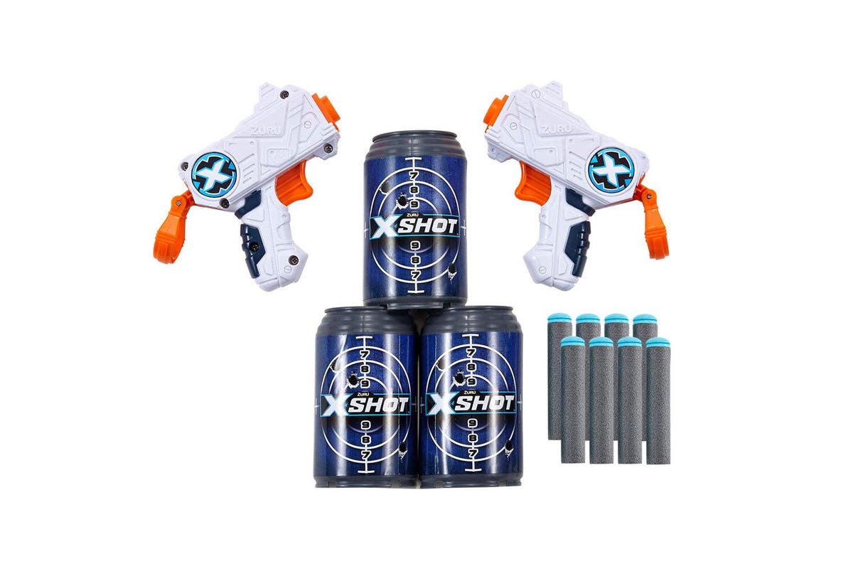 Buy X-Shot Excel Double Micro with 3 Cans & 8 Darts | Yallatoys.com