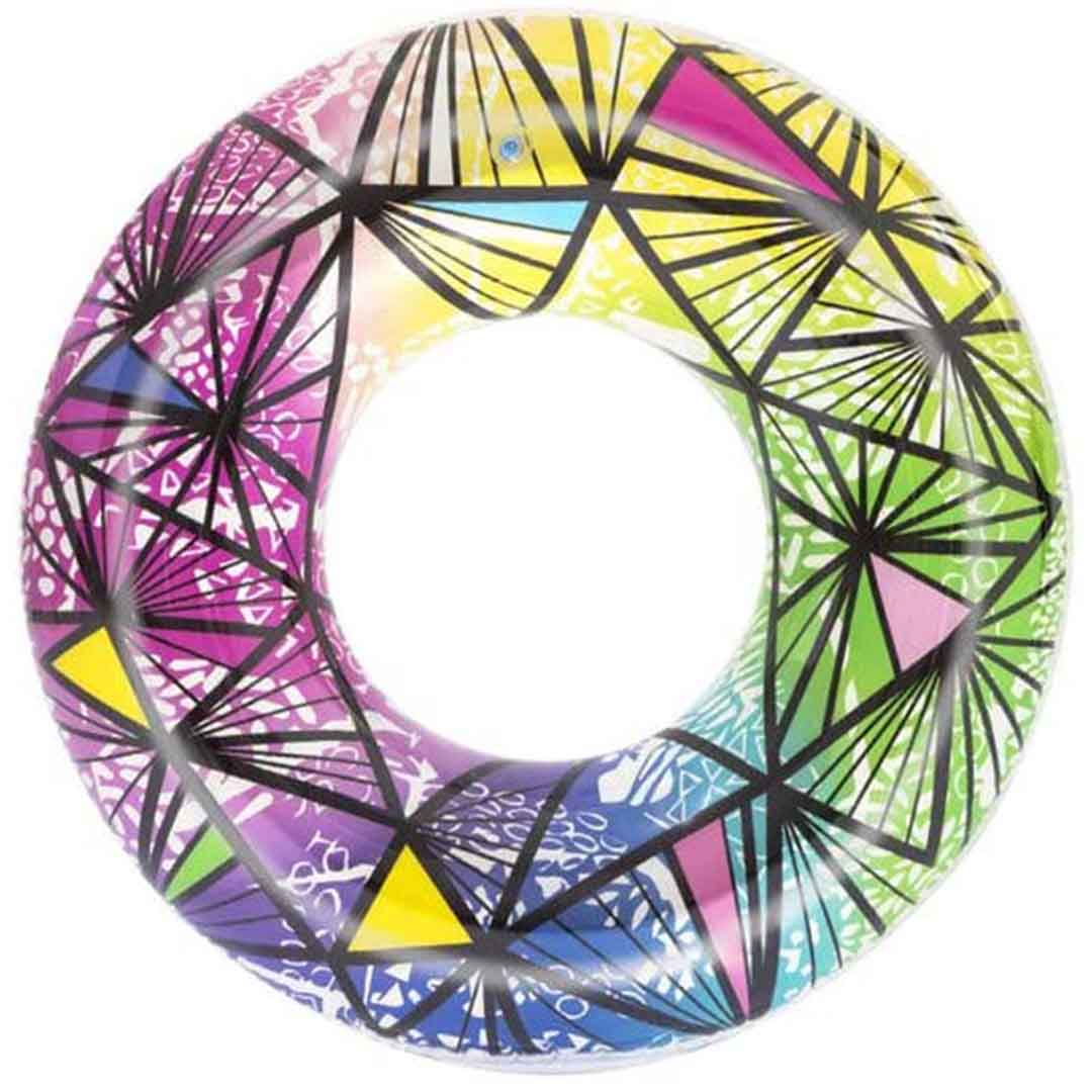 Buy Bestway Stained Glass Swim Ring | Yallatoys.com