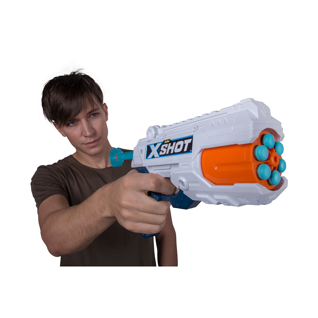 Buy X-Shot Excel Combo Set of 6 Double Kick Foam with 48 Darts & 3 Cans | Yallatoys.com