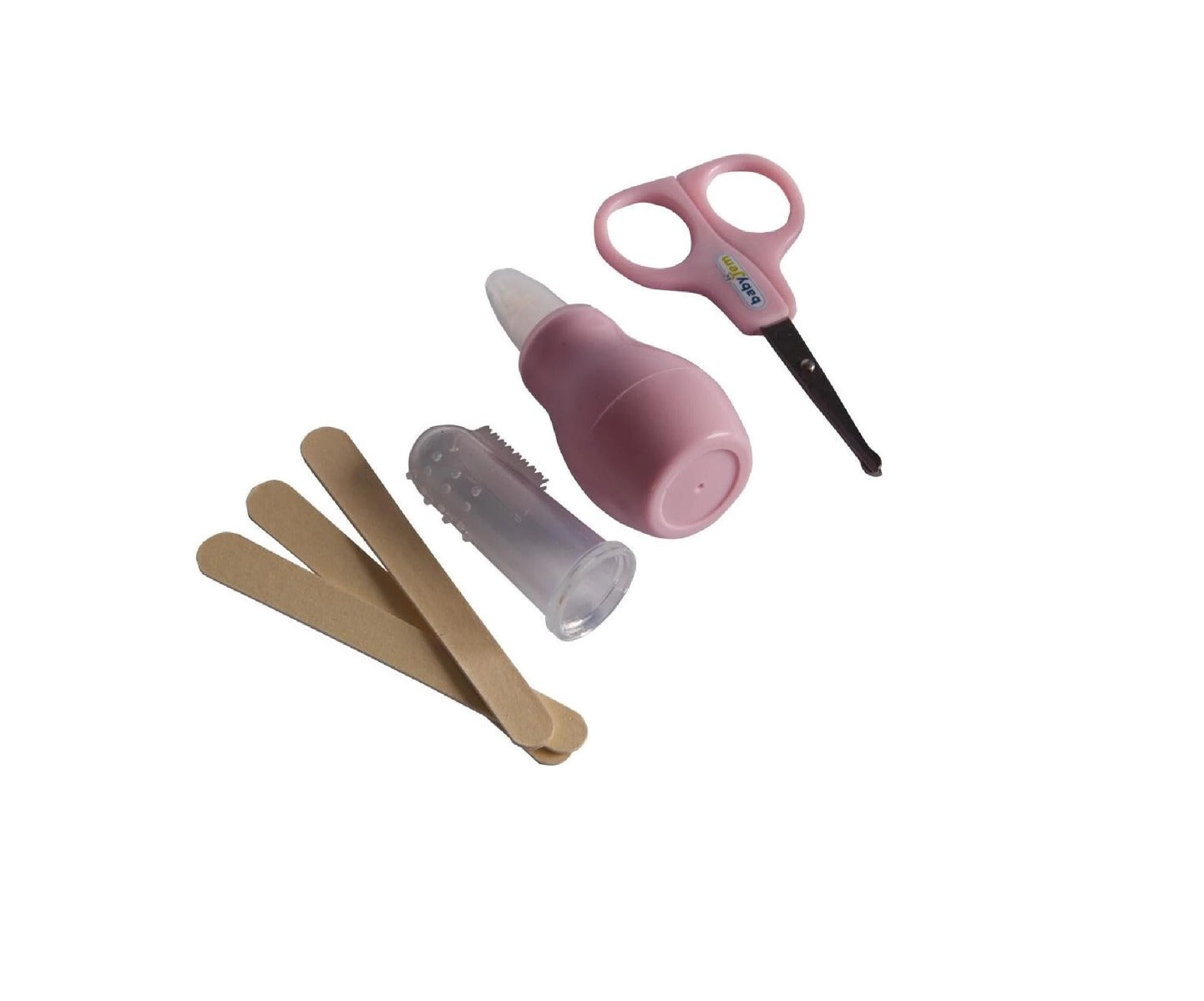 Babyjem Baby Grooming Set Pink 9 Pcs Babyjem Yallatoys