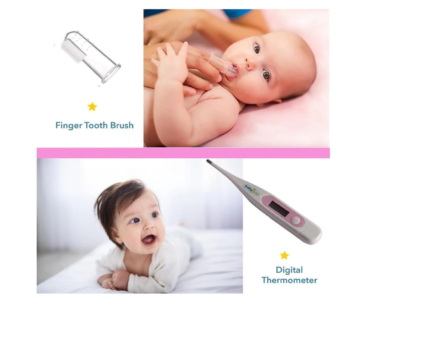 Babyjem Baby Grooming Set Pink 9 Pcs Babyjem Yallatoys