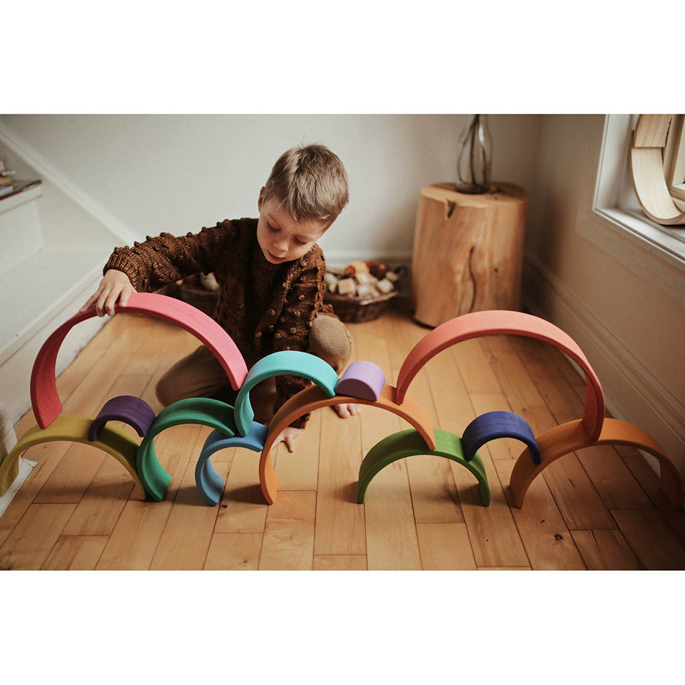 Buy Kinderfeets Wooden Rainbow Arches | Yallatoys.com