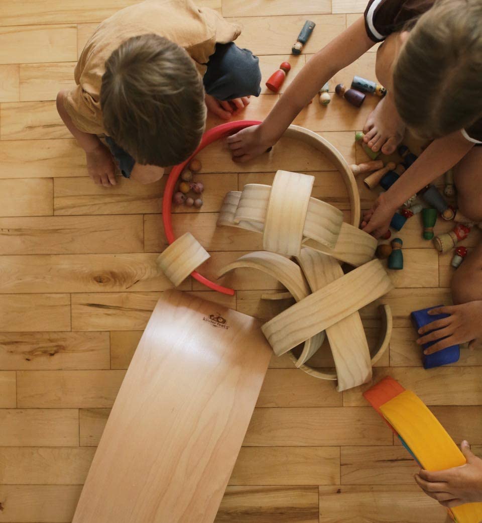 Buy Kinderfeets Natural Wooden Arches | Yallatoys.com