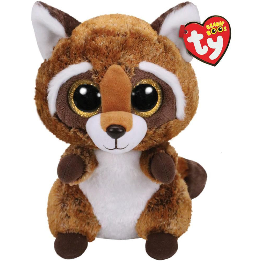 Buy TY Beanie Boos Raccoon Rusty Medium Plush Toy | Yallatoys.com