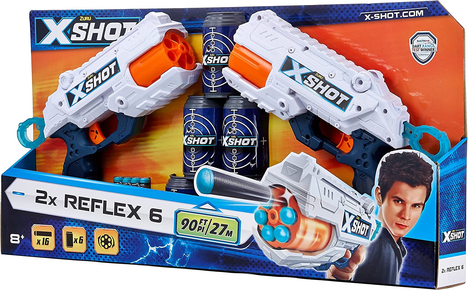 Buy X-Shot Excel Reflex 2piece Double Pack | Yallatoys.com