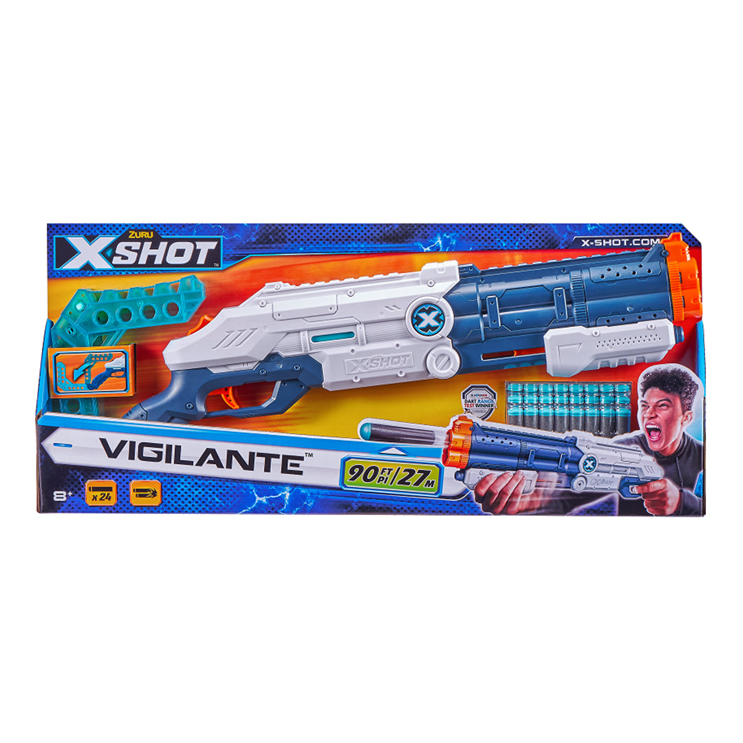 Buy X-Shot Excel Vigilante Foam Dart Blaster With 24 Dart | Yallatoys.com