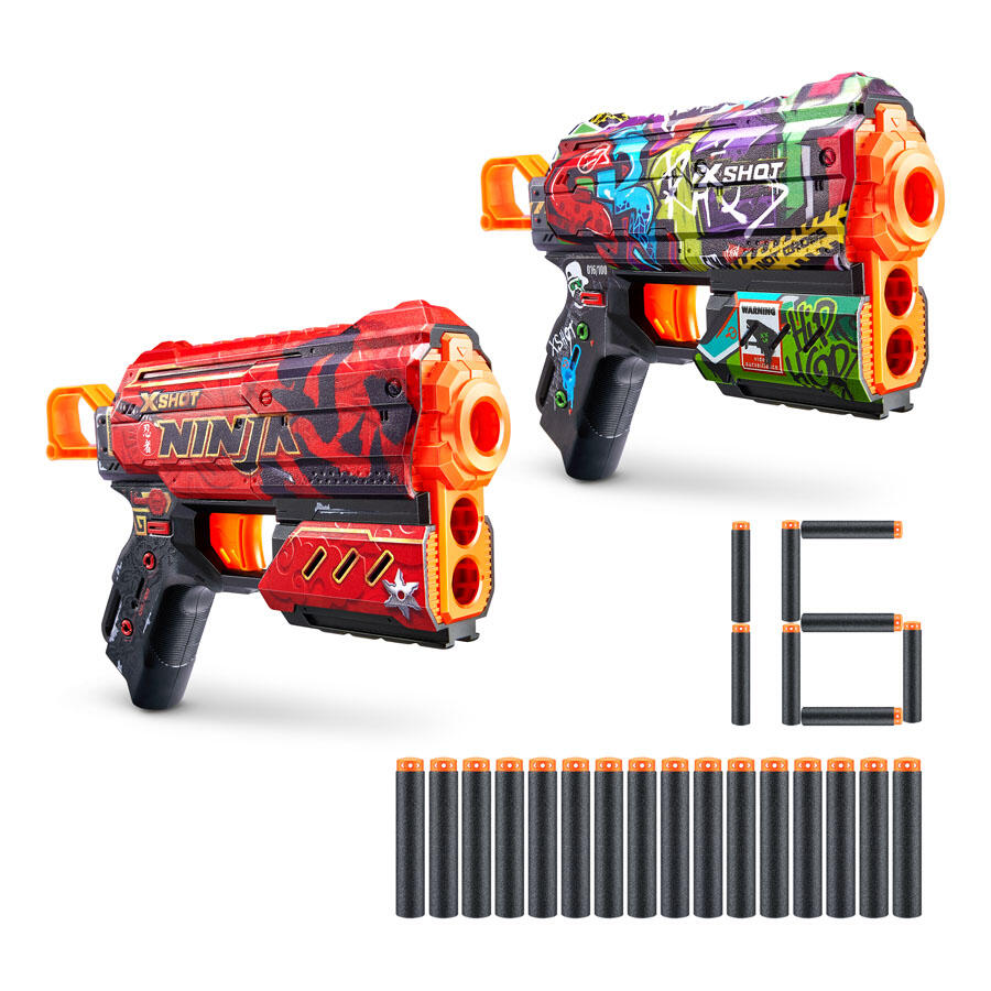 Buy X Shot Skins Flux 2 Pack | Yallatoys.com