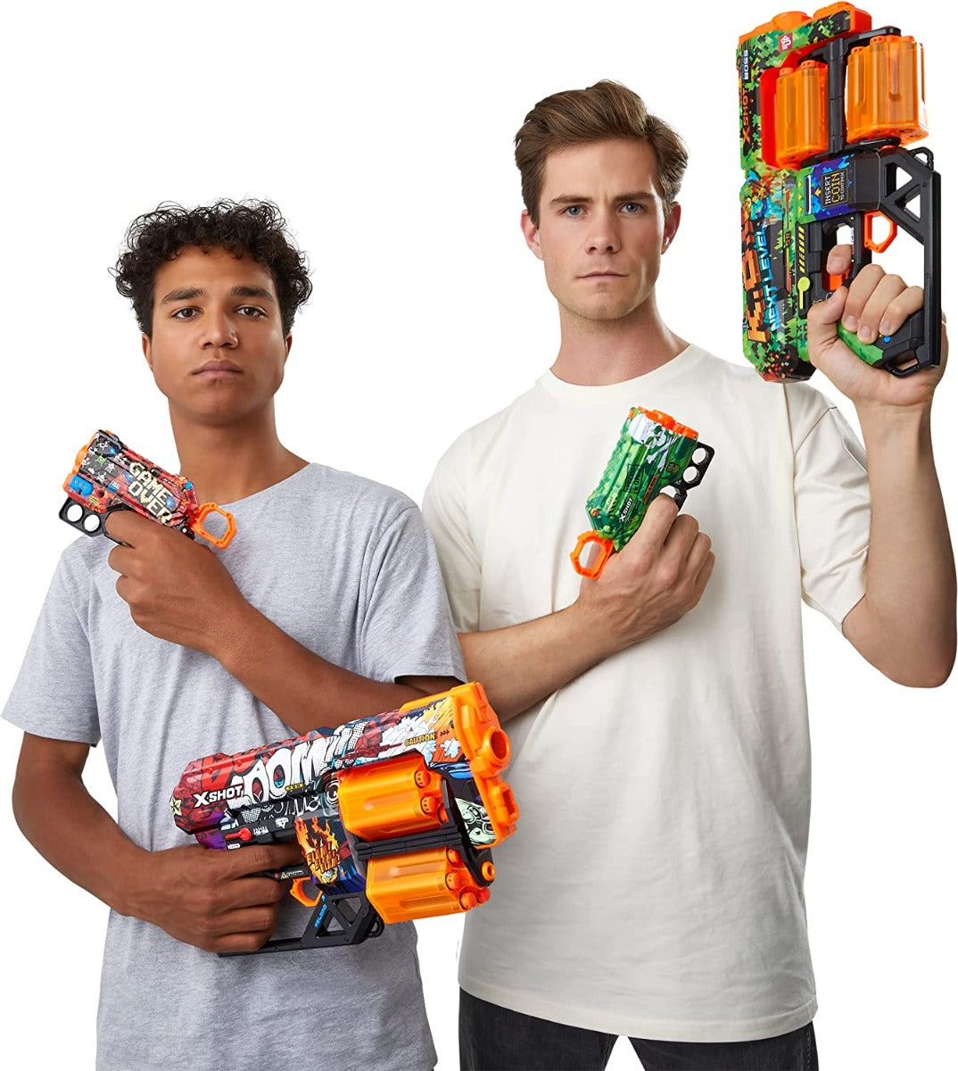 Buy X Shot Mix Combo Pack with 2piece Dread and 2piece Menace & 48 Darts | Yallatoys.com