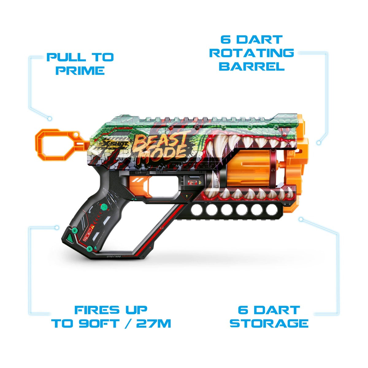 Buy X Shot Skins Griefer with 12 Darts Shooter (Sold Separately Subject to Availability) | Yallatoys.com