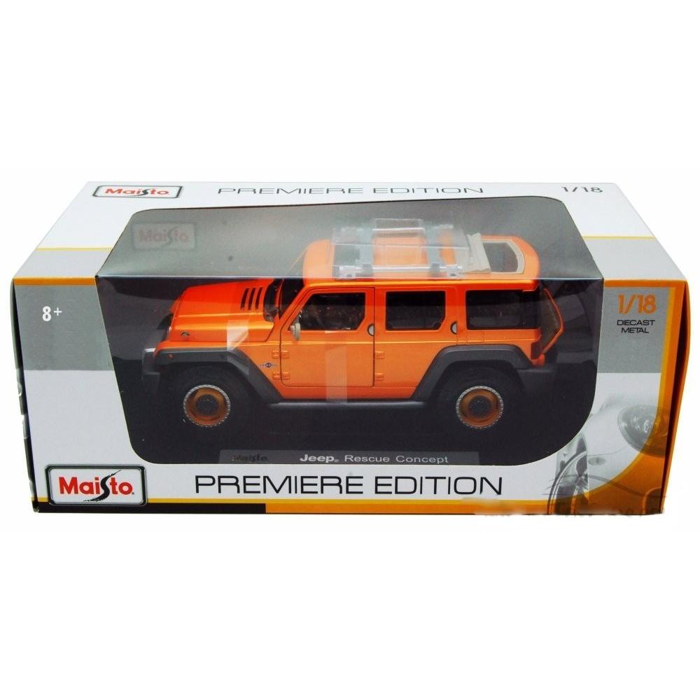 Buy Maisto Premiere Jeep Rescue Concept Suv Die Cast Car Model | Yallatoys.com