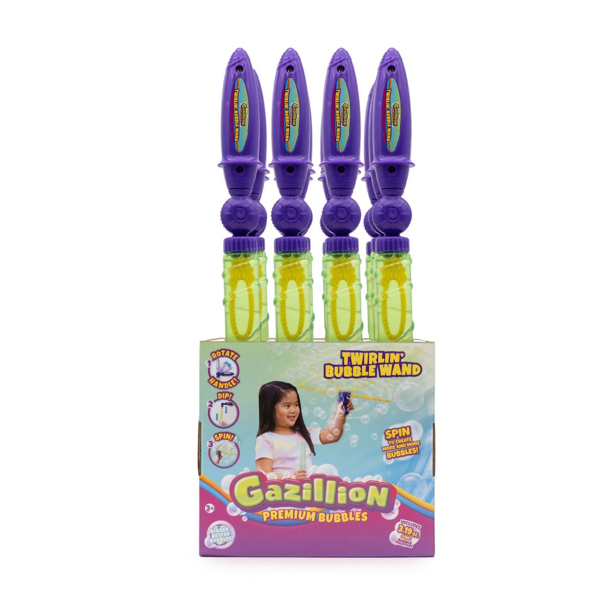 Buy Gazillion Twirlin Bubble Wand | Yallatoys.com