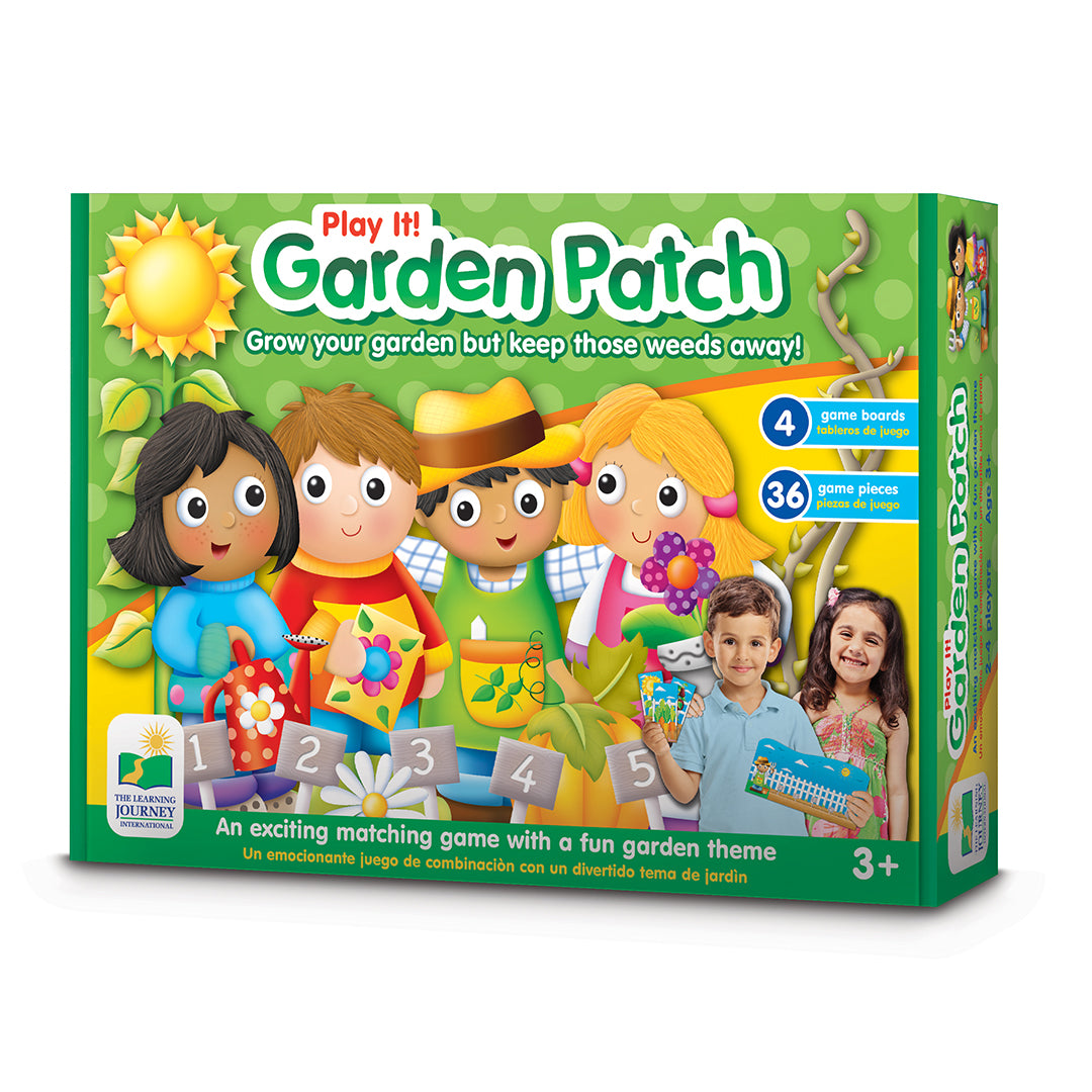 Buy The Learning Journey Play It Garden Patch Educational Counting & Memory Board Game | Yallatoys.com