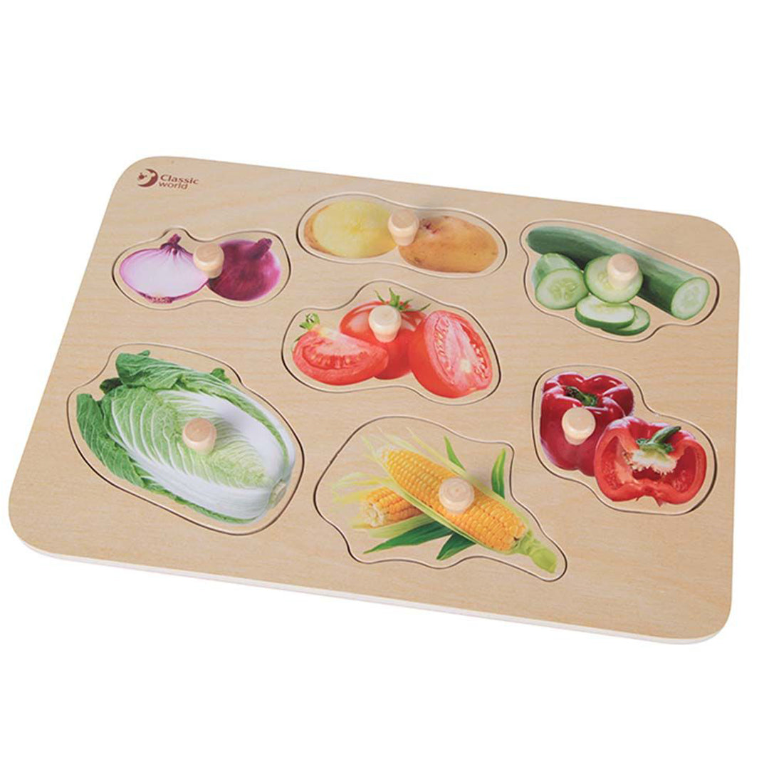 Buy Classic World Vegetable Puzzle | Yallatoys.com