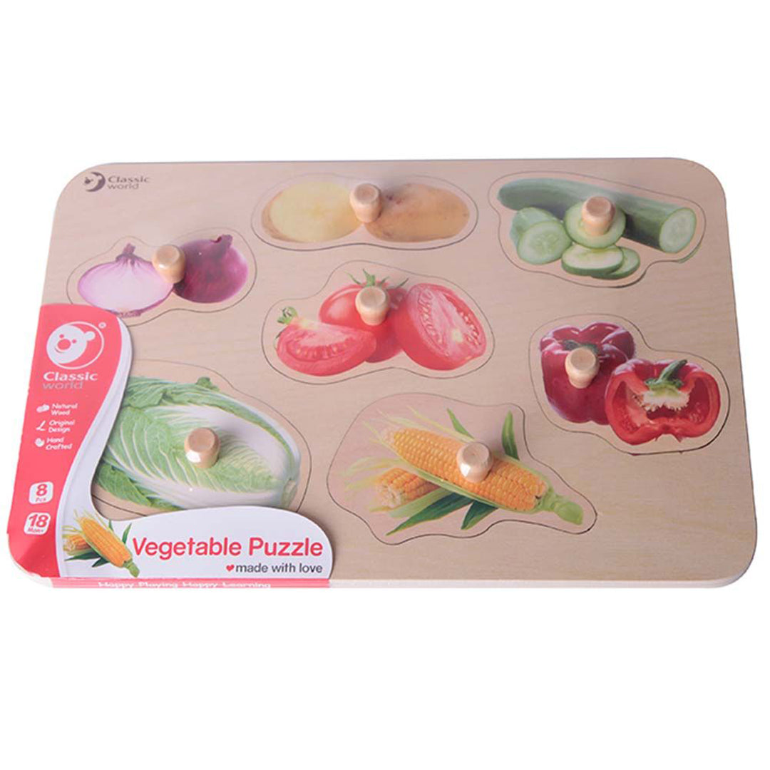 Buy Classic World Vegetable Puzzle | Yallatoys.com