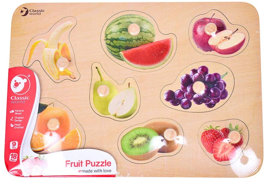 Buy Classic World Fruit Puzzle | Yallatoys.com