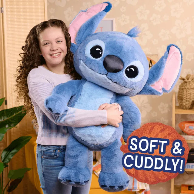 38-inch Lilo and Stitch Plush Front