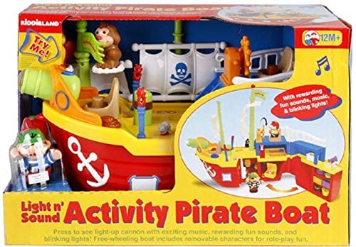Buy Kiddieland Light N Sound Activity Pirate Boat | Yallatoys.com