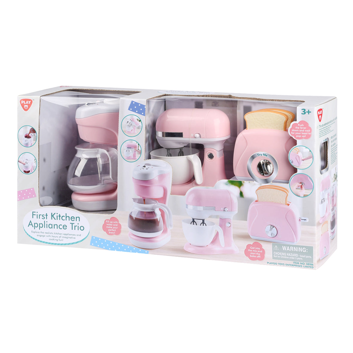 Playgo First Kitchen Appliance Trio Playgo Yallatoys