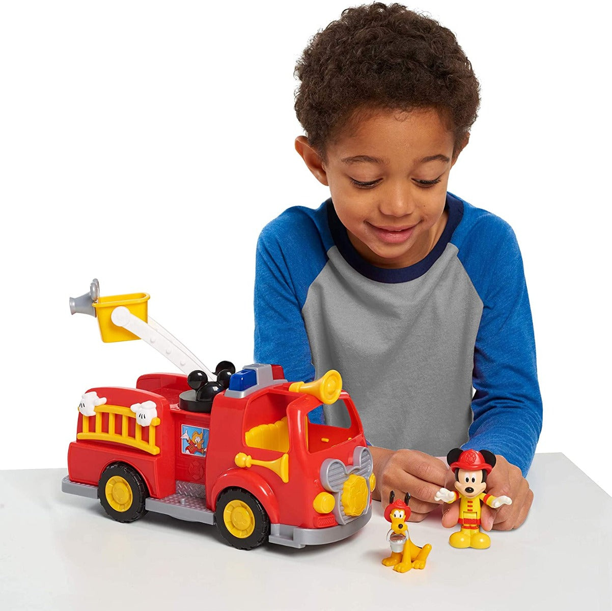 Buy Disney Mickey Mouse Mickey Fire Engine Vehicle | Yallatoys.com