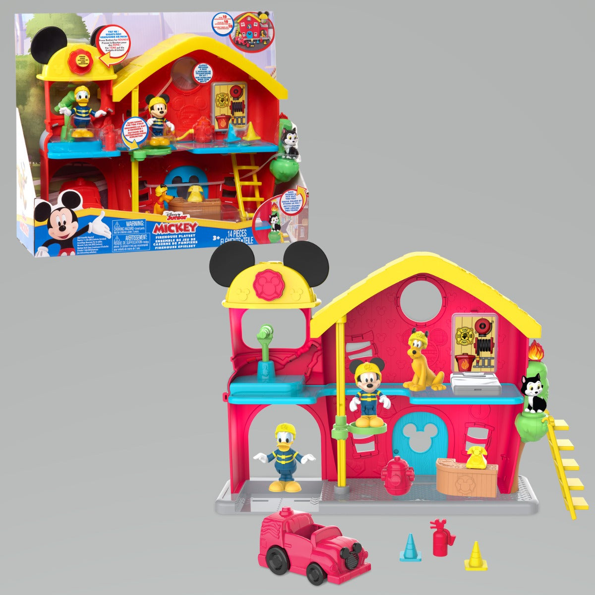 Buy Disney Mickey Mouse Firehouse Playset | Yallatoys.com