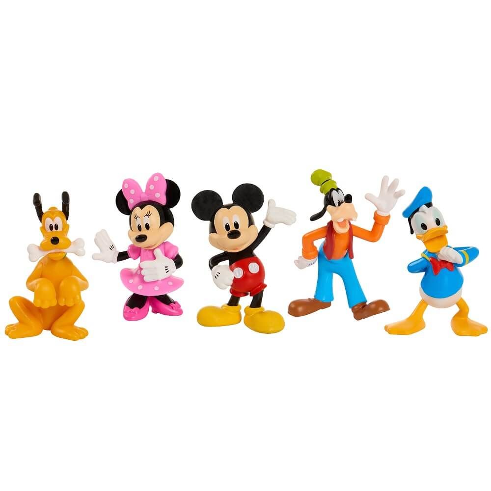 Buy Disney Mickey Mouse 5 Pack Figures | Yallatoys.com