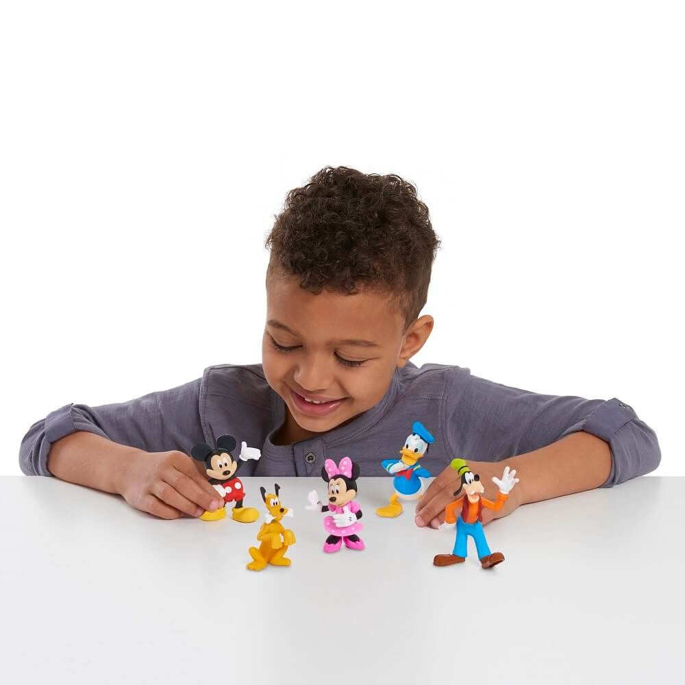 Buy Disney Mickey Mouse 5 Pack Figures | Yallatoys.com