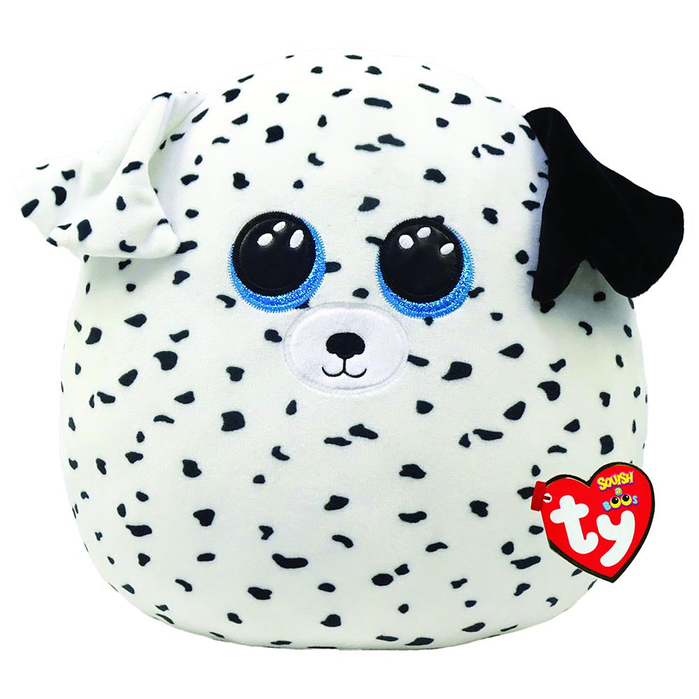Buy TY Squish A Boos Dog Fetch White Plush 14inch Pillow Plush | Yallatoys.com