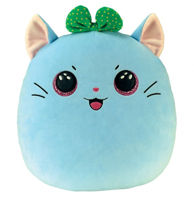 Buy TY Squish A Boos Kirra the Cat with Bow Plush Toy 14inch | Yallatoys.com
