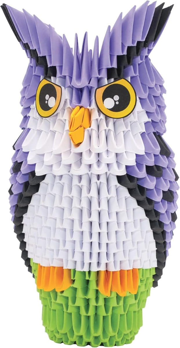 3D Owl Paper Craft Kit