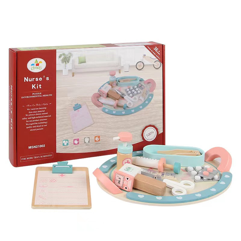 Buy Doctor Wooden Pretend Toy Kit Set | Yallatoys.com