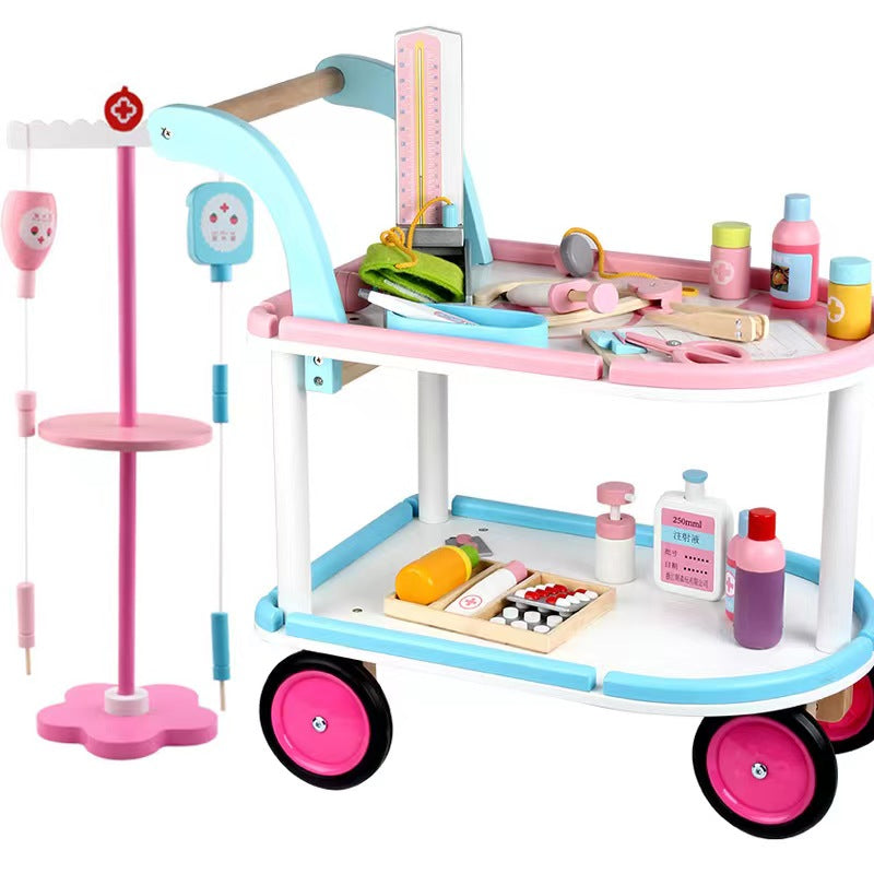 Buy Doctor Toy Set Trolley Medical Cart | Yallatoys.com