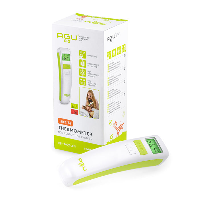 Agu Baby Non Contact Thermometer Green White Agu Baby Yallatoys