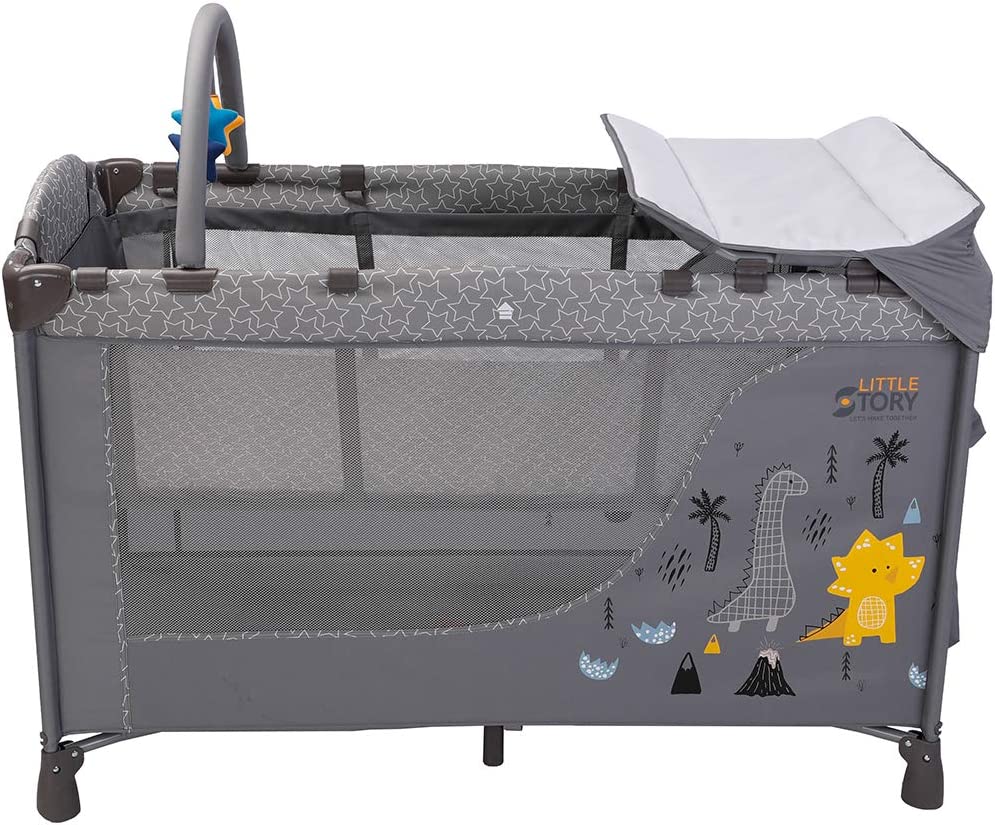 Little Story  Foldable Cot And Playard Little Story Yallatoys