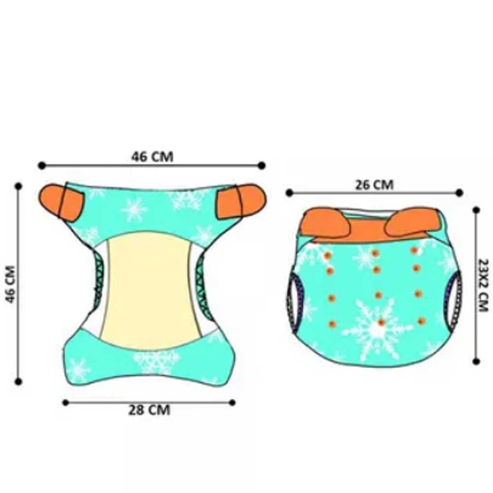 Little Story  Reusable Diaper With Insert Jungle Little Story Yallatoys